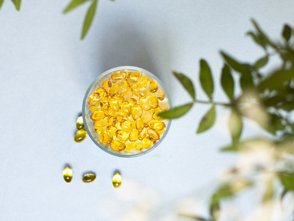 Pot de 60 capsules molles d'oméga 3 végétal omegavie breveté qualitysilver fabriqué en France de la marque orin nutrition