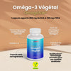 Les bienfaits des Oméga 3 Végétal riche en DHA et EPA OmegaVie® Orin Nutrition origine France, forme triglycérides pour une biodisponibilité optimale, breveté Qualitysilver, capsules sans carraghénane, totox faible = 4 garantissant la fraicheur 