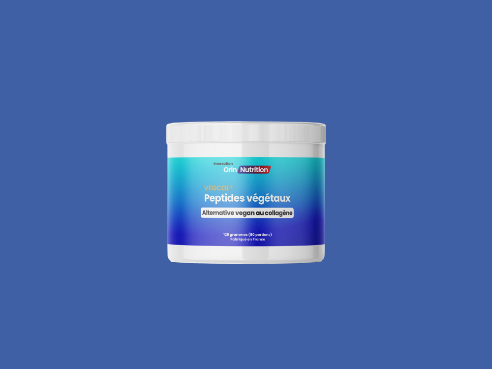 Collagène végan en poudre VEGCOL fabriqué en France Orin Nutrition